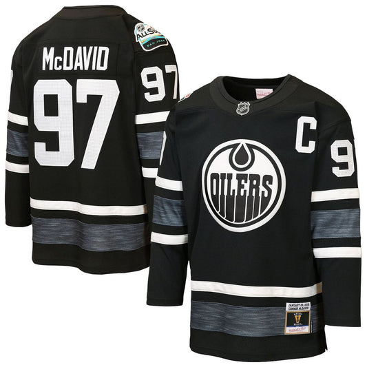 Connor McDavid Edmonton Oilers Mitchell & Ness Youth 2019 All-Star Game Power Play Jersey - Black