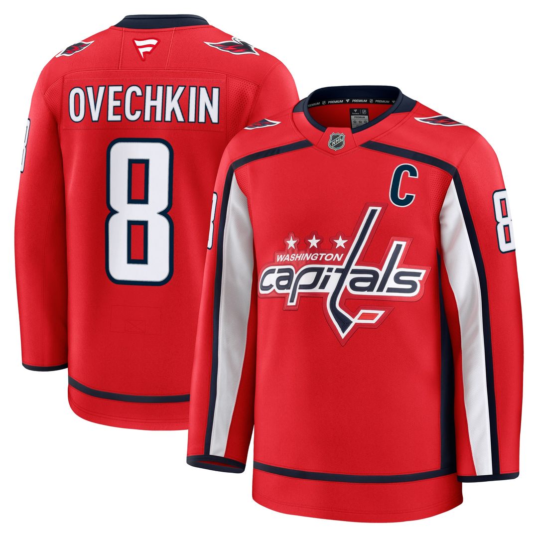 Alexander Ovechkin Washington Capitals Fanatics Away Premium Jersey - White