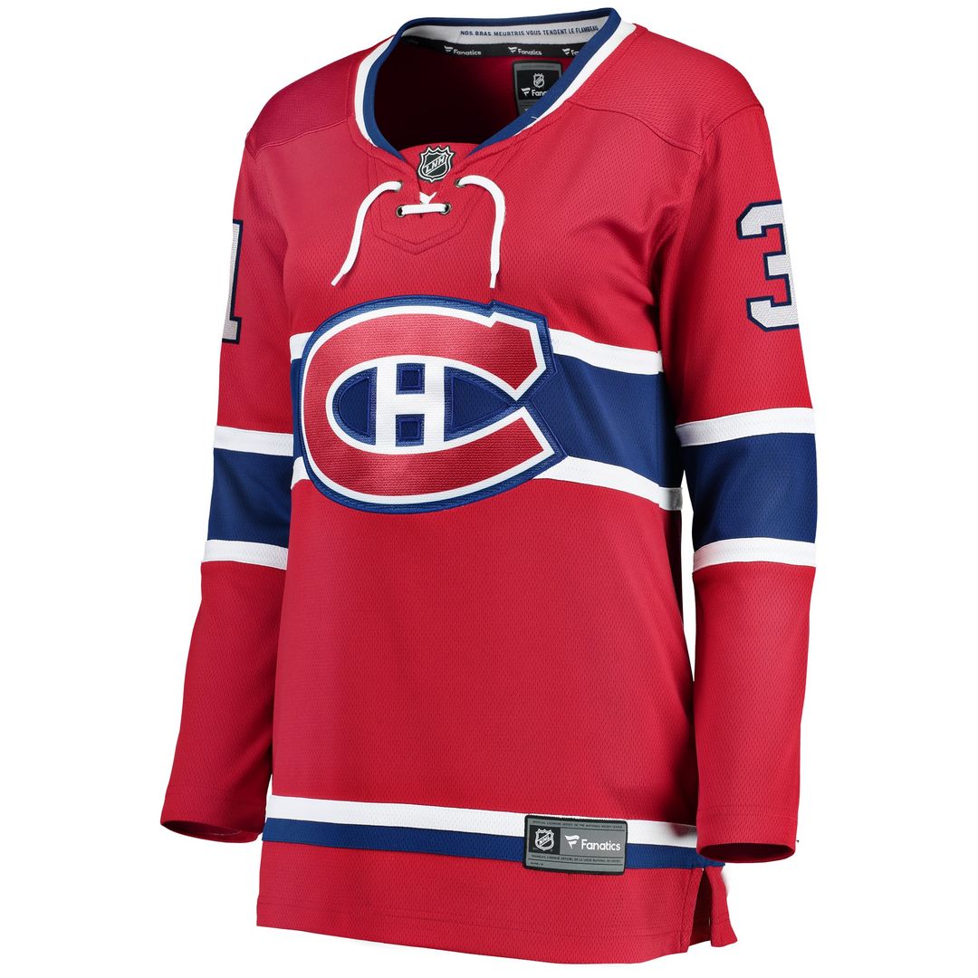 Carey Price Montreal Canadiens Fanatics Women's Home Breakaway Jersey - Red