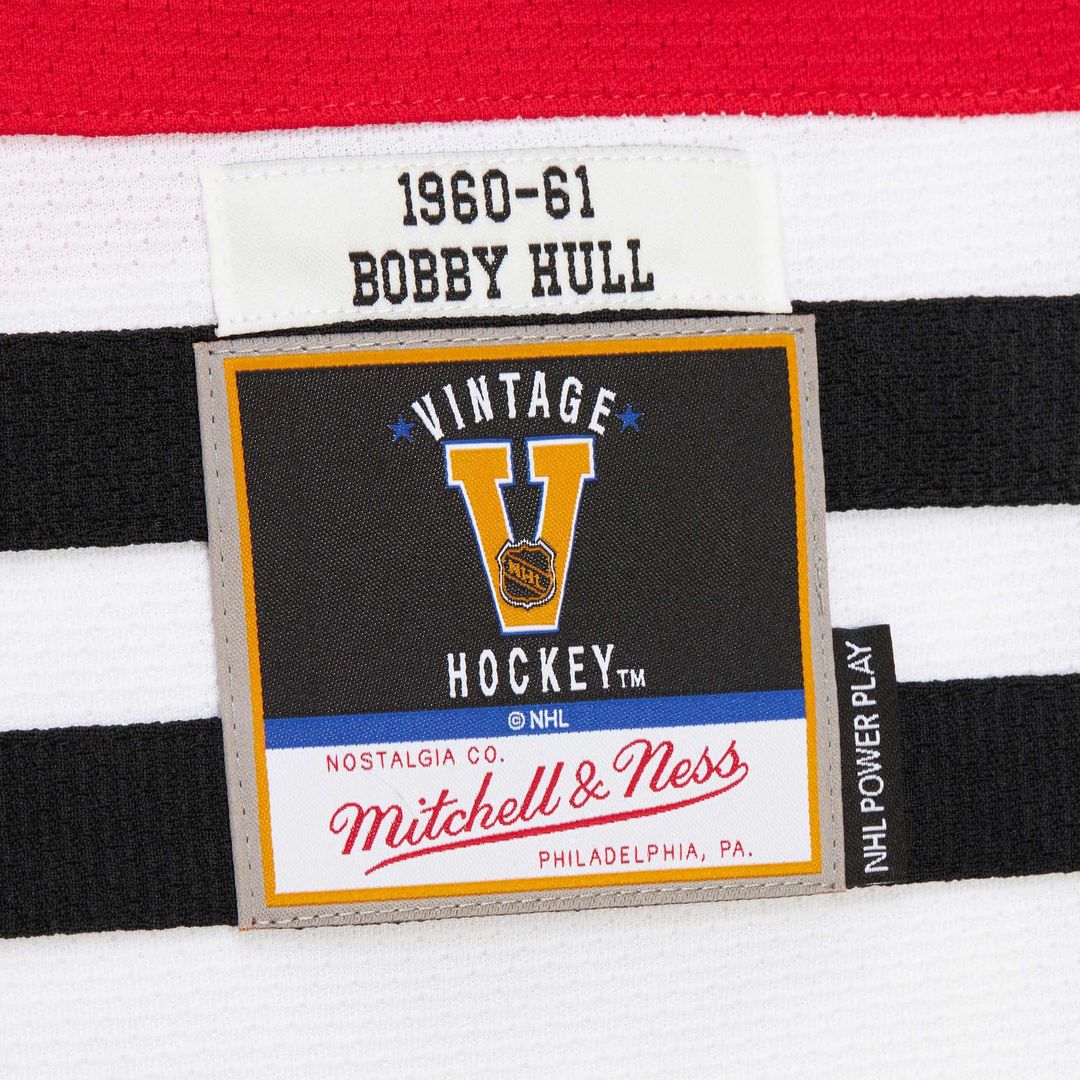 Bobby Hull Chicago Blackhawks 1960-61 Power Play Jersey - Scarlet