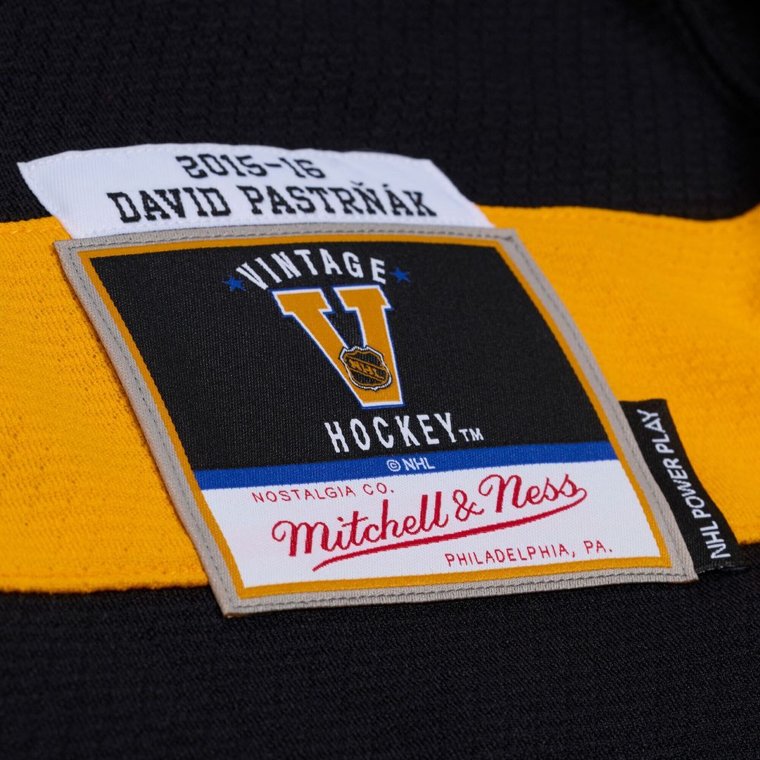 David Pastrnak Boston Bruins Mitchell & Ness 2015 Power Play Jersey - Black