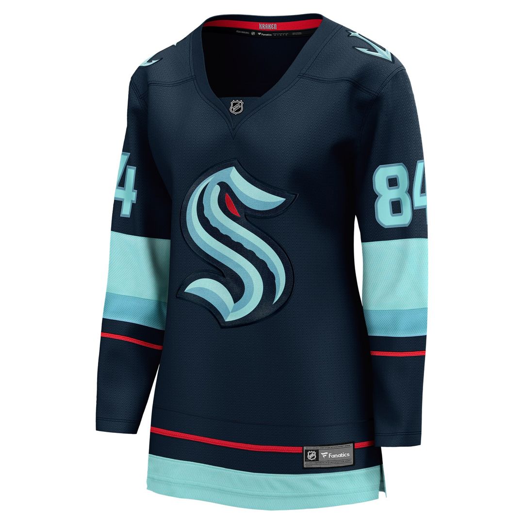 Kaapo Kakko Seattle Kraken Fanatics Women's Home Breakaway Player Jersey - Deep Sea Blue