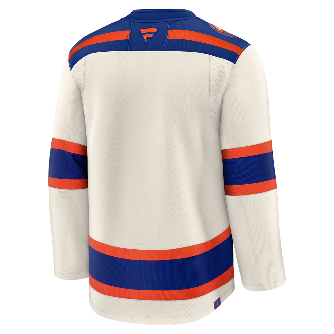 Edmonton Oilers Fanatics Alternate Premium Jersey - Light Beige
