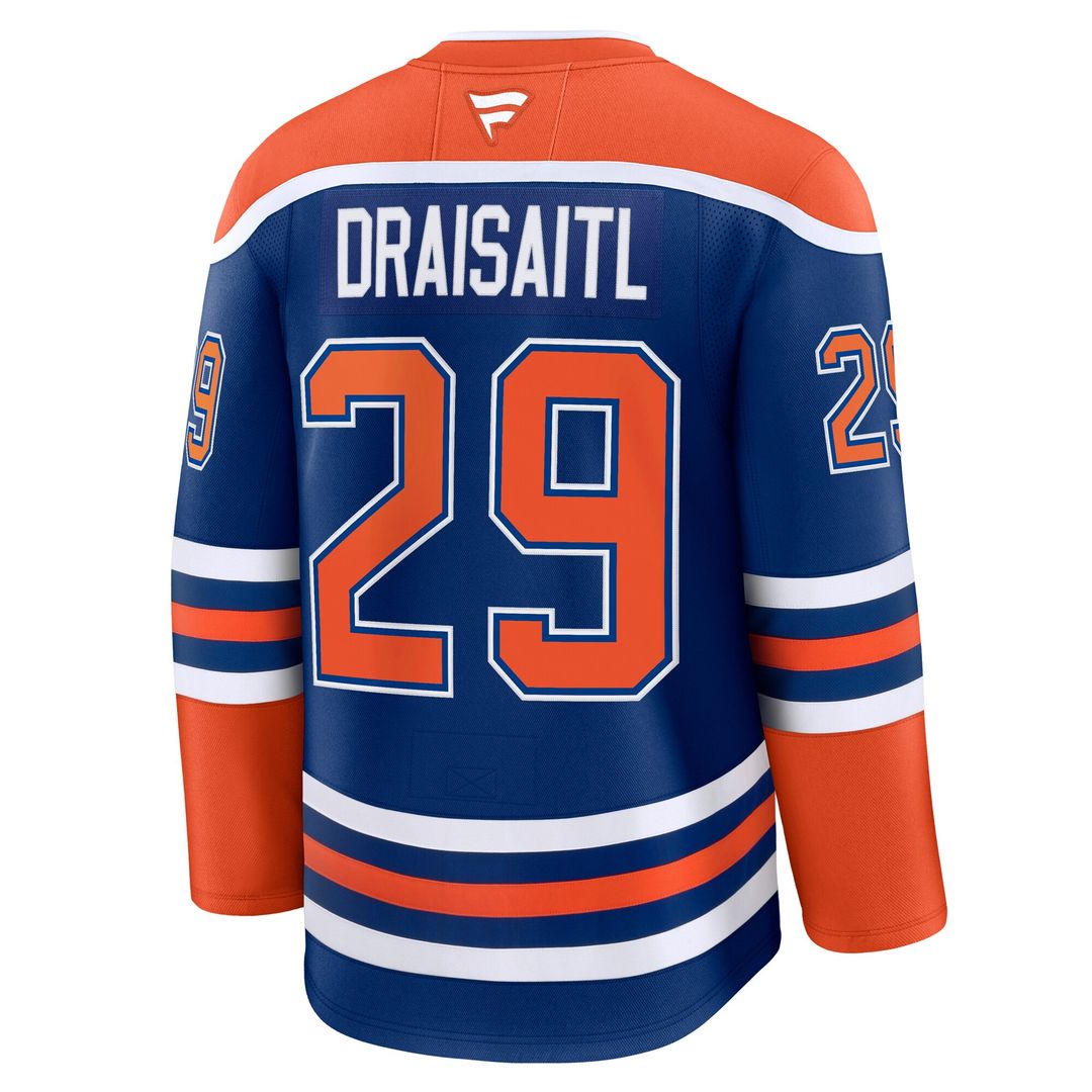 Leon Draisaitl Edmonton Oilers Fanatics Home Premium Jersey - Royal