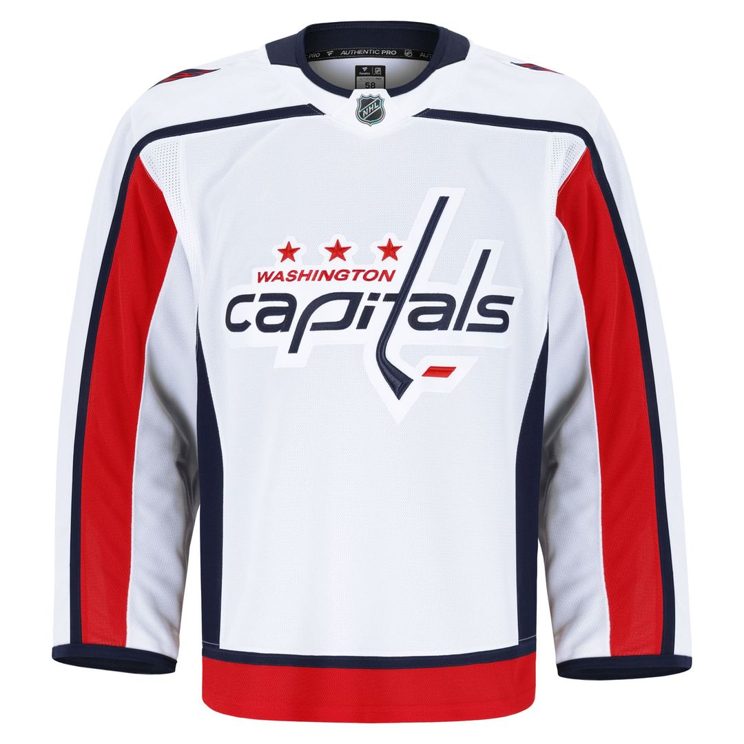 Washington Capitals Fanatics Away Authentic Pro Jersey - White