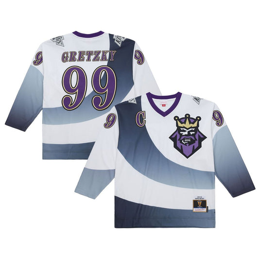 Wayne Gretzky Los Angeles Kings Mitchell & Ness 1995-96 Power Play Jersey - White