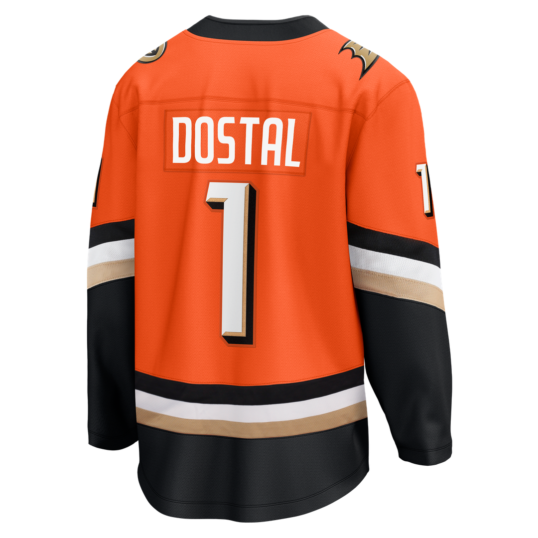 Lukas Dostal Anaheim Ducks Fanatics Home Breakaway Jersey - Orange