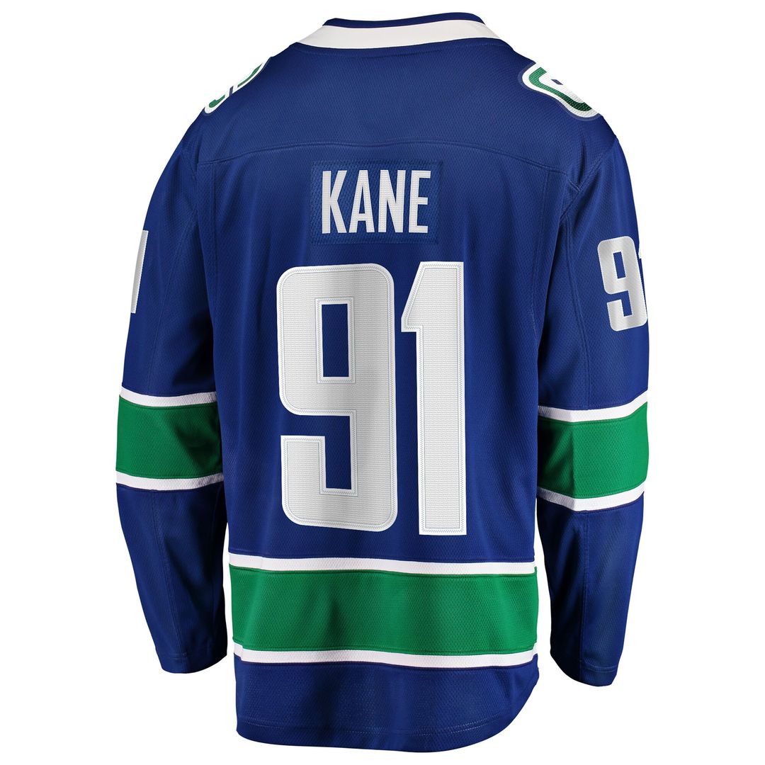 Evander Kane Vancouver Canucks Fanatics Home Breakaway Jersey - Blue