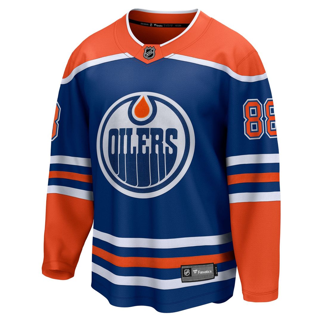Andrew Mangiapane Edmonton Oilers Fanatics Home Breakaway Jersey - Royal