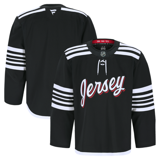New Jersey Devils Fanatics Alternate Authentic Pro Jersey - Black