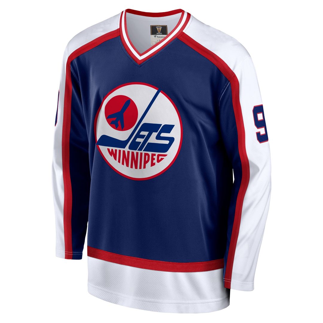Bobby Hull Winnipeg Jets Fanatics Breakaway Retired Player Jersey - Navy