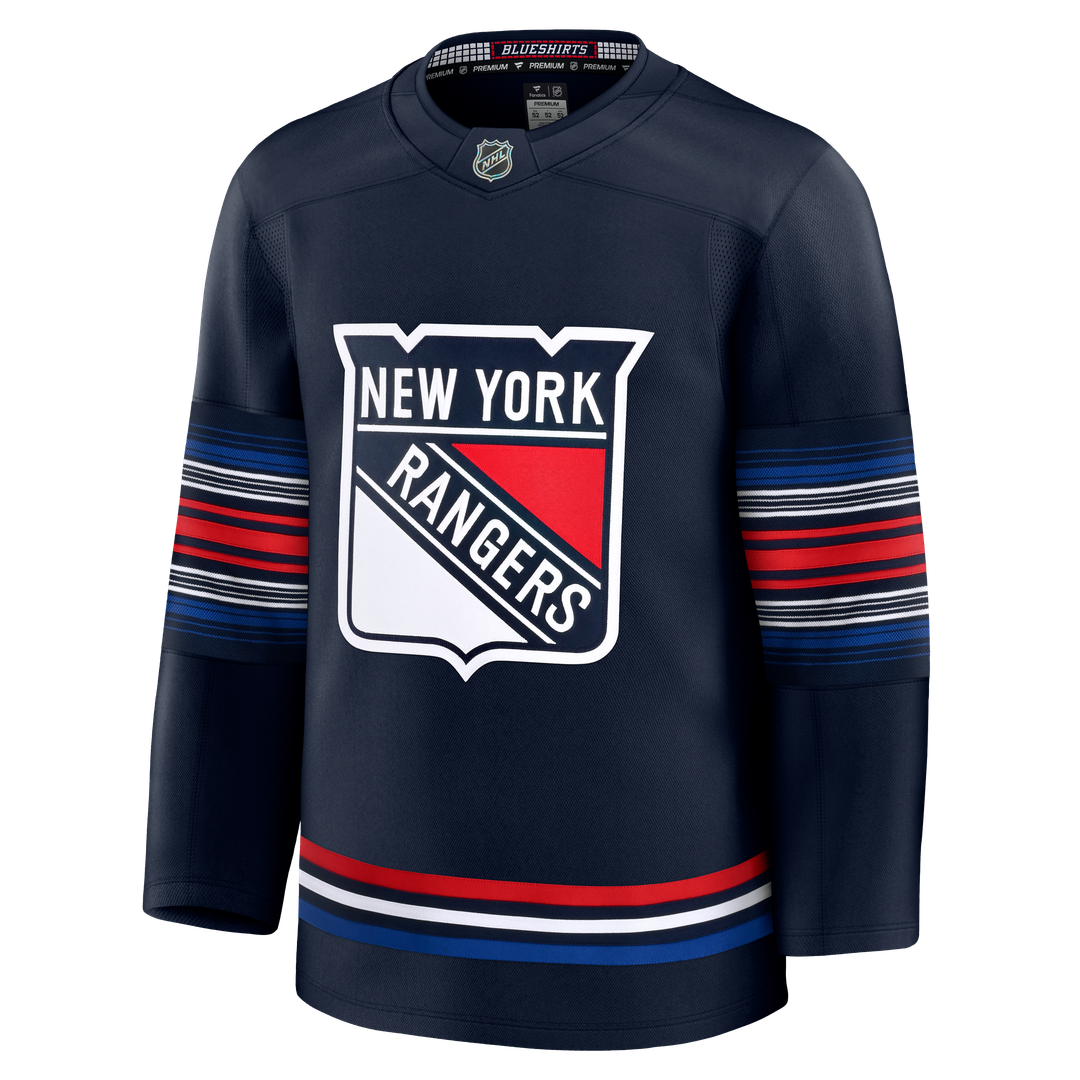 New York Rangers Fanatics Alternate Premium Jersey - Navy