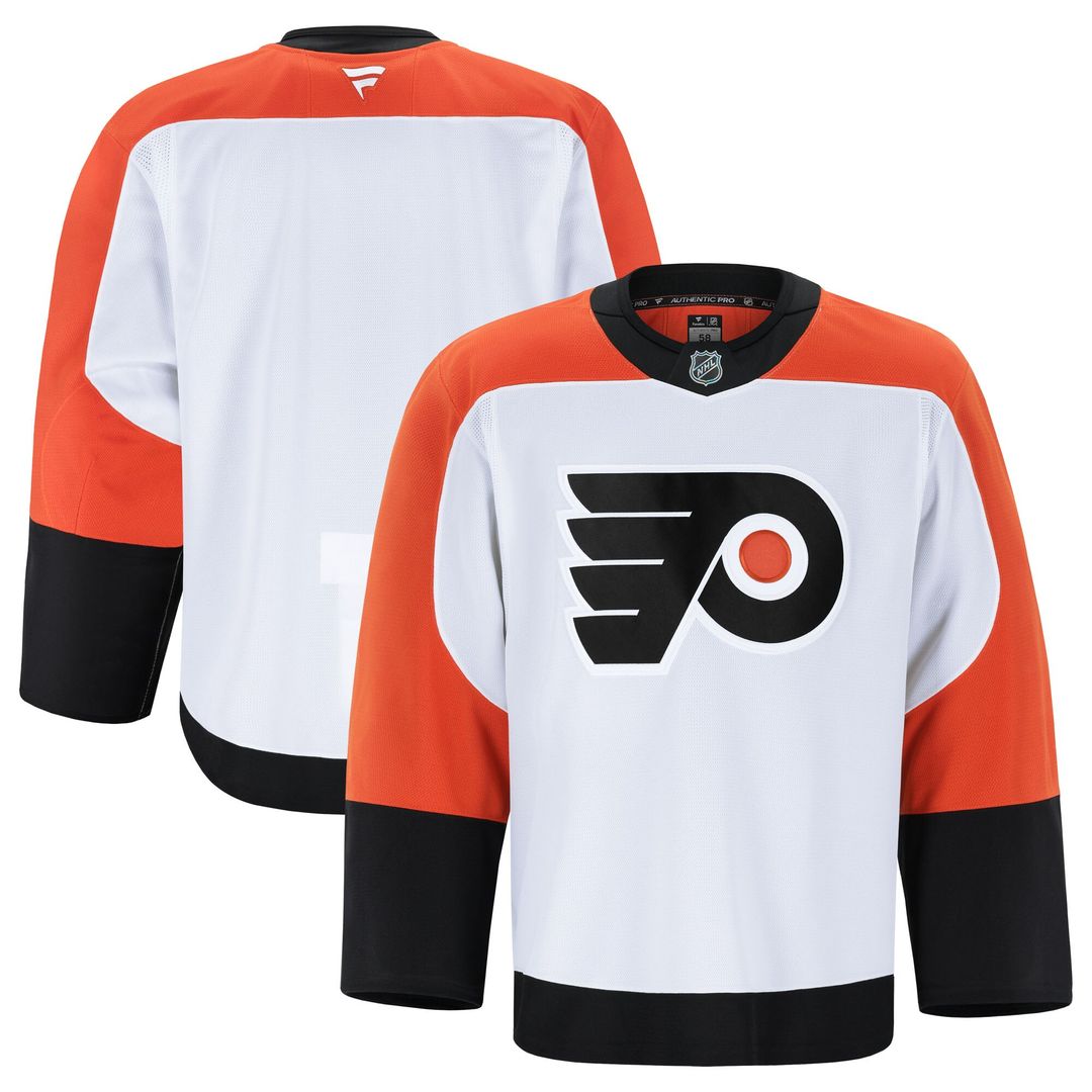Philadelphia Flyers Fanatics Away Authentic Pro Jersey - White