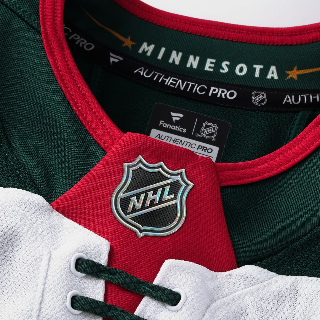 Minnesota Wild Fanatics Away Authentic Pro Jersey - White