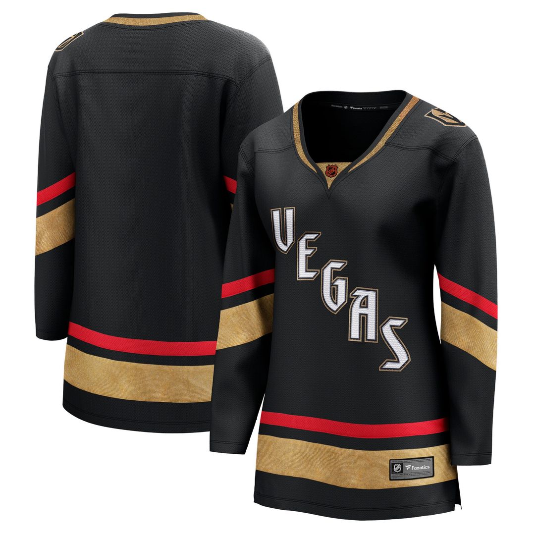 Vegas Golden Knights Fanatics Women's Special Edition 2.0 Breakaway Blank Jersey - Black