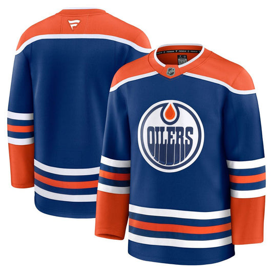 Edmonton Oilers Fanatics Home Premium Jersey - Royal