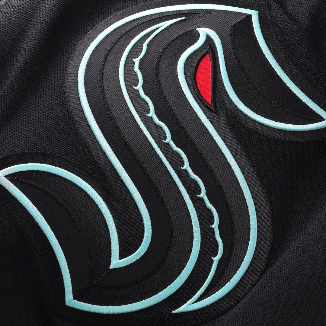 Seattle Kraken Fanatics Home Premium Jersey - Deep Sea Blue