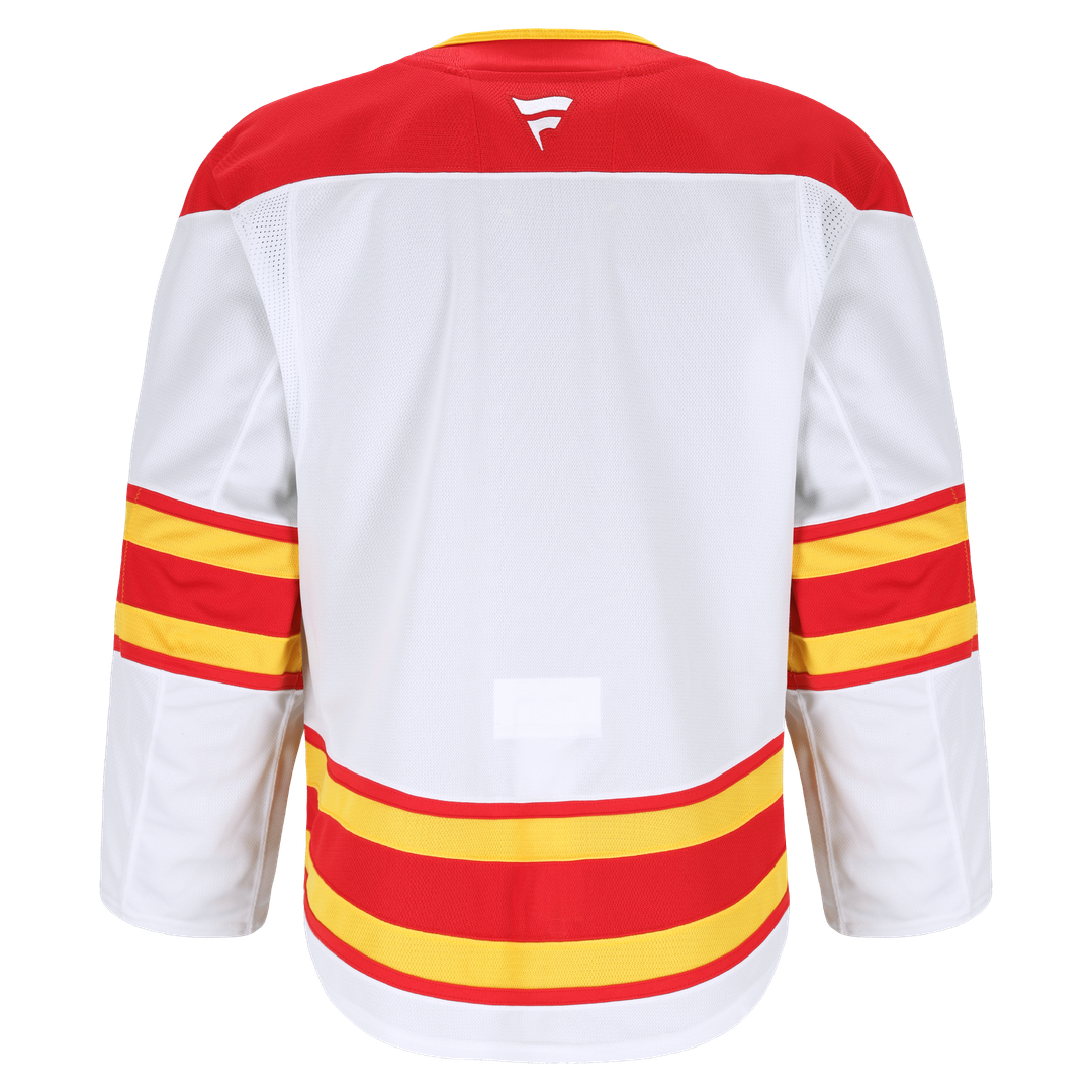 Calgary Flames Fanatics Away Authentic Pro Jersey - White