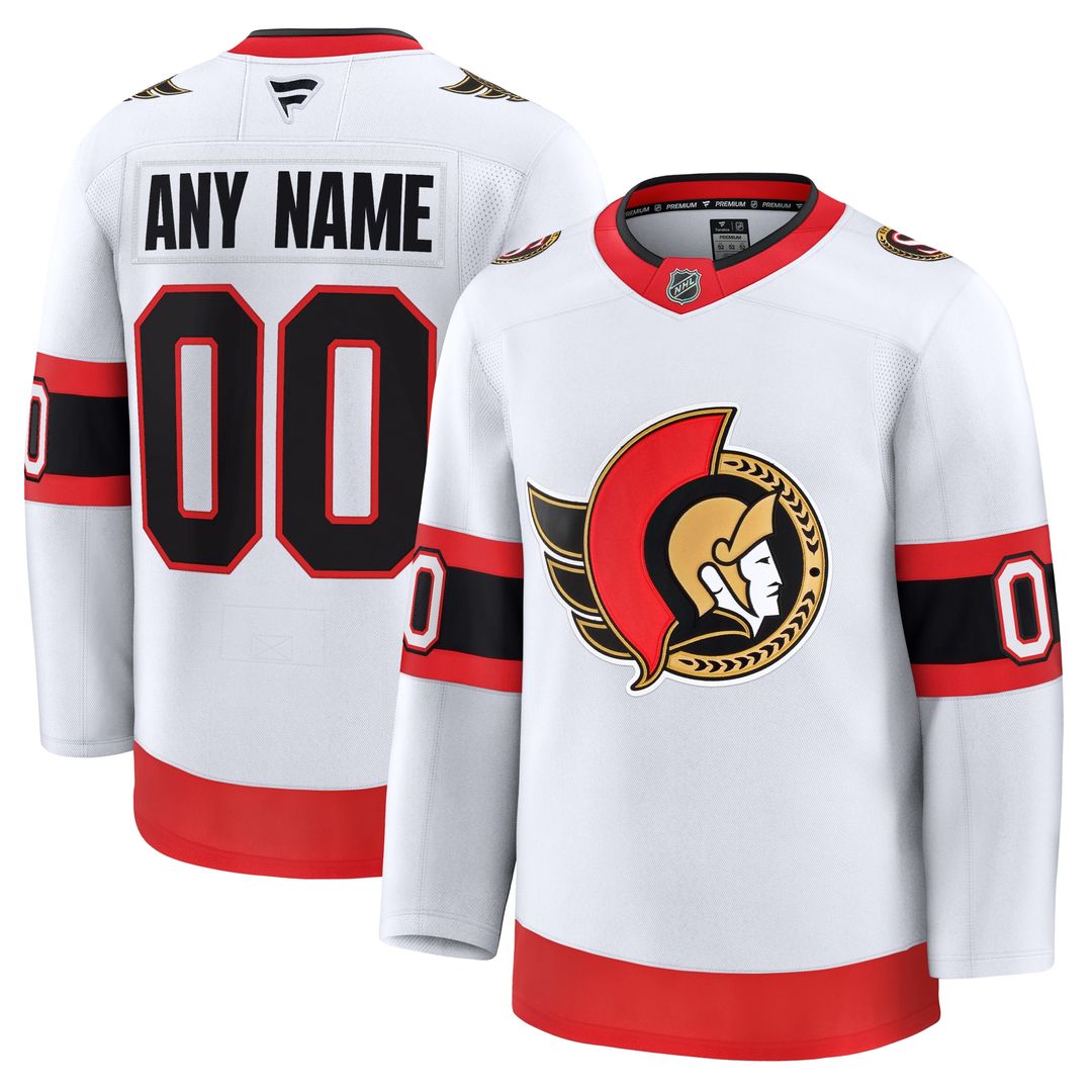 Ottawa Senators Fanatics Alternate Custom Premium Jersey - Red