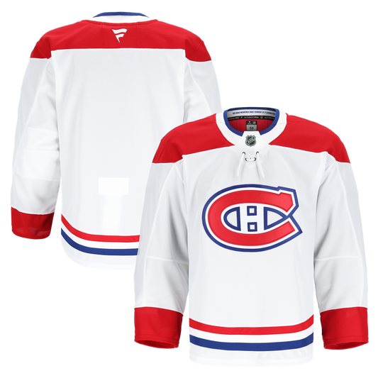 Montreal Canadiens Fanatics Away Authentic Pro Jersey - White