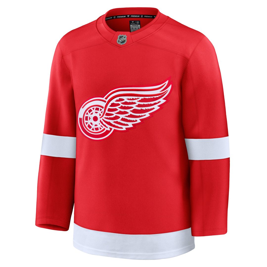 Detroit Red Wings Fanatics Home Premium Jersey - Red