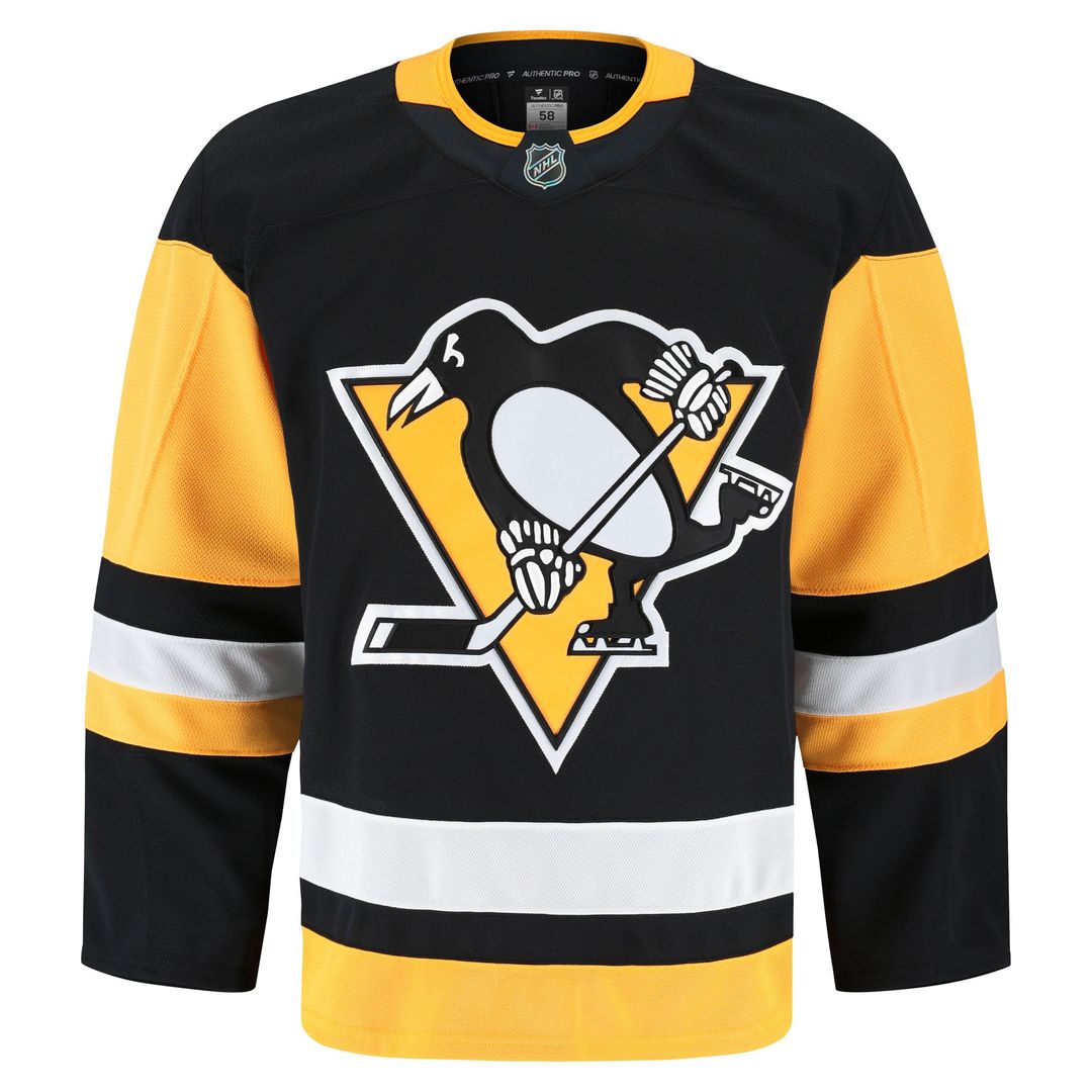 Pittsburgh Penguins Fanatics Home Authentic Pro Jersey - Black