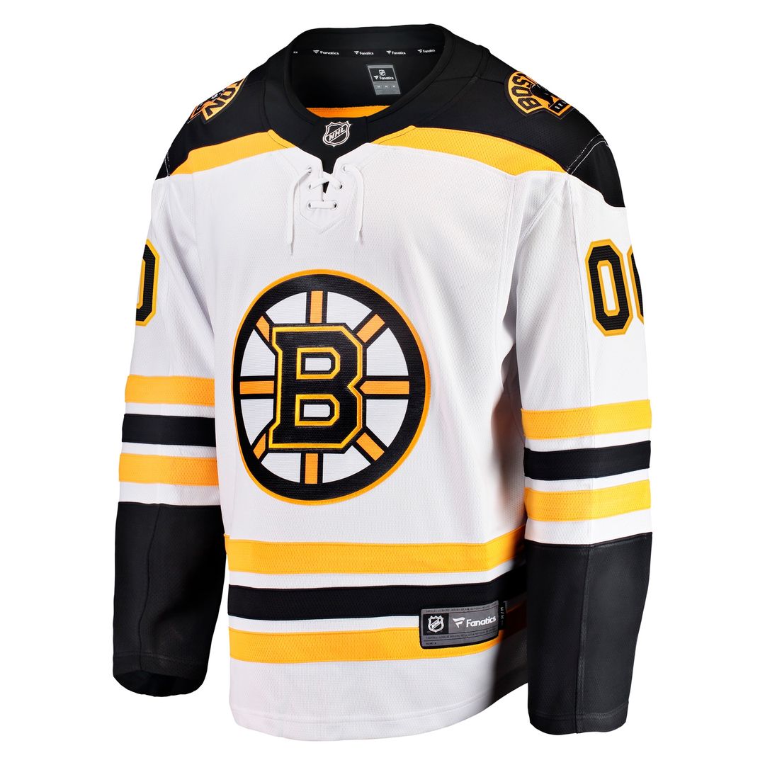 Boston Bruins Fanatics Home Breakaway Custom Jersey - Black