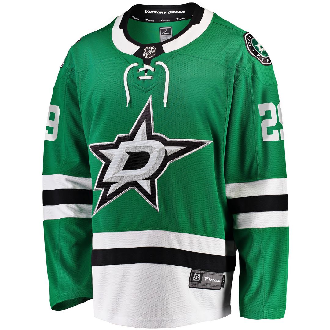 Jake Oettinger Dallas Stars Fanatics Home Breakaway Player Jersey - Kelly Green