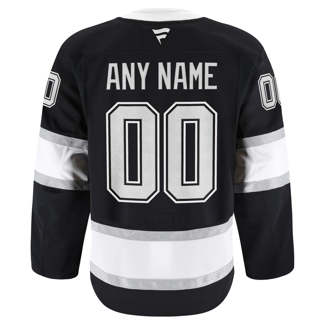 Los Angeles Kings Fanatics Home Authentic Pro Custom Jersey - Black