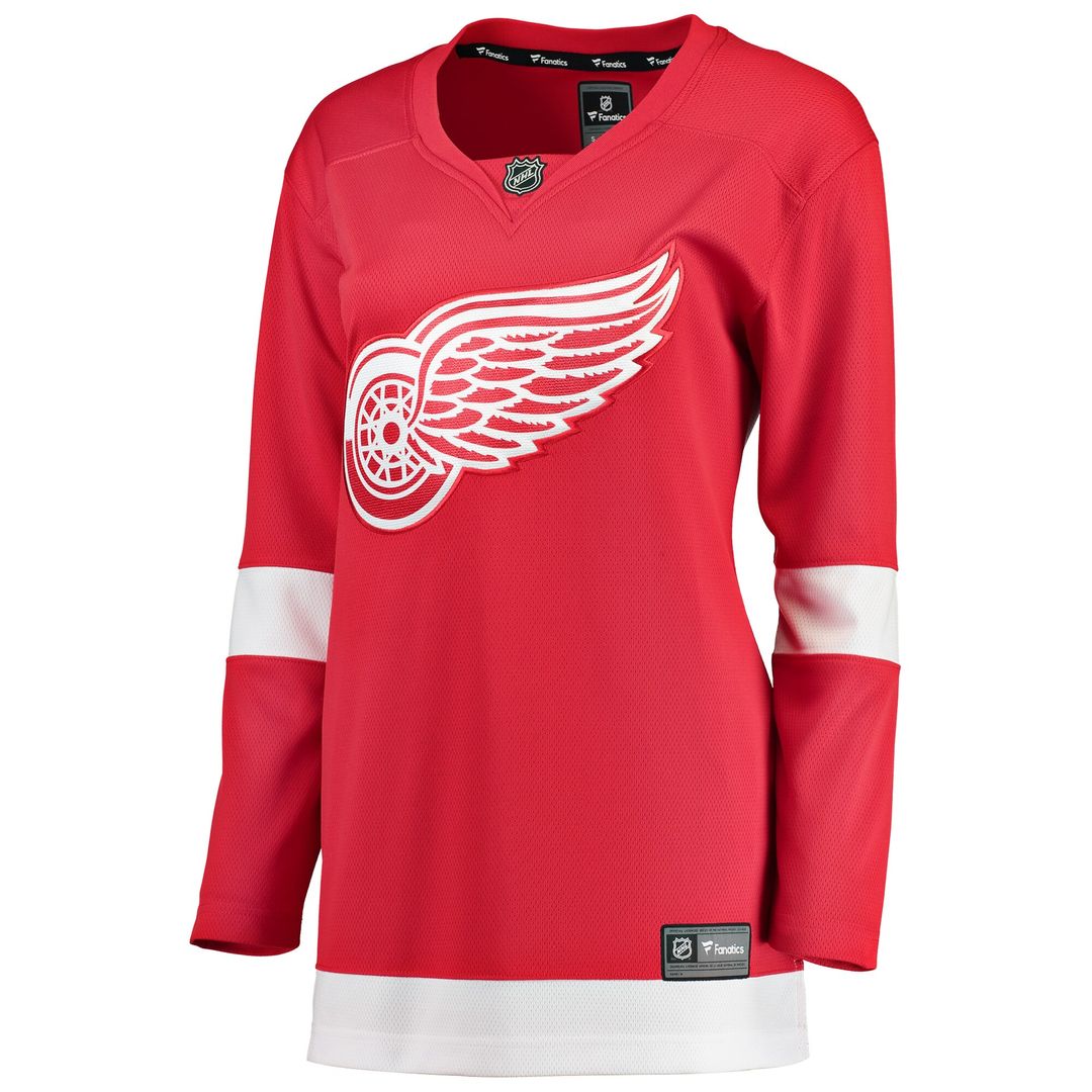 Detroit Red Wings Fanatics Women's Home Breakaway Jersey - Red