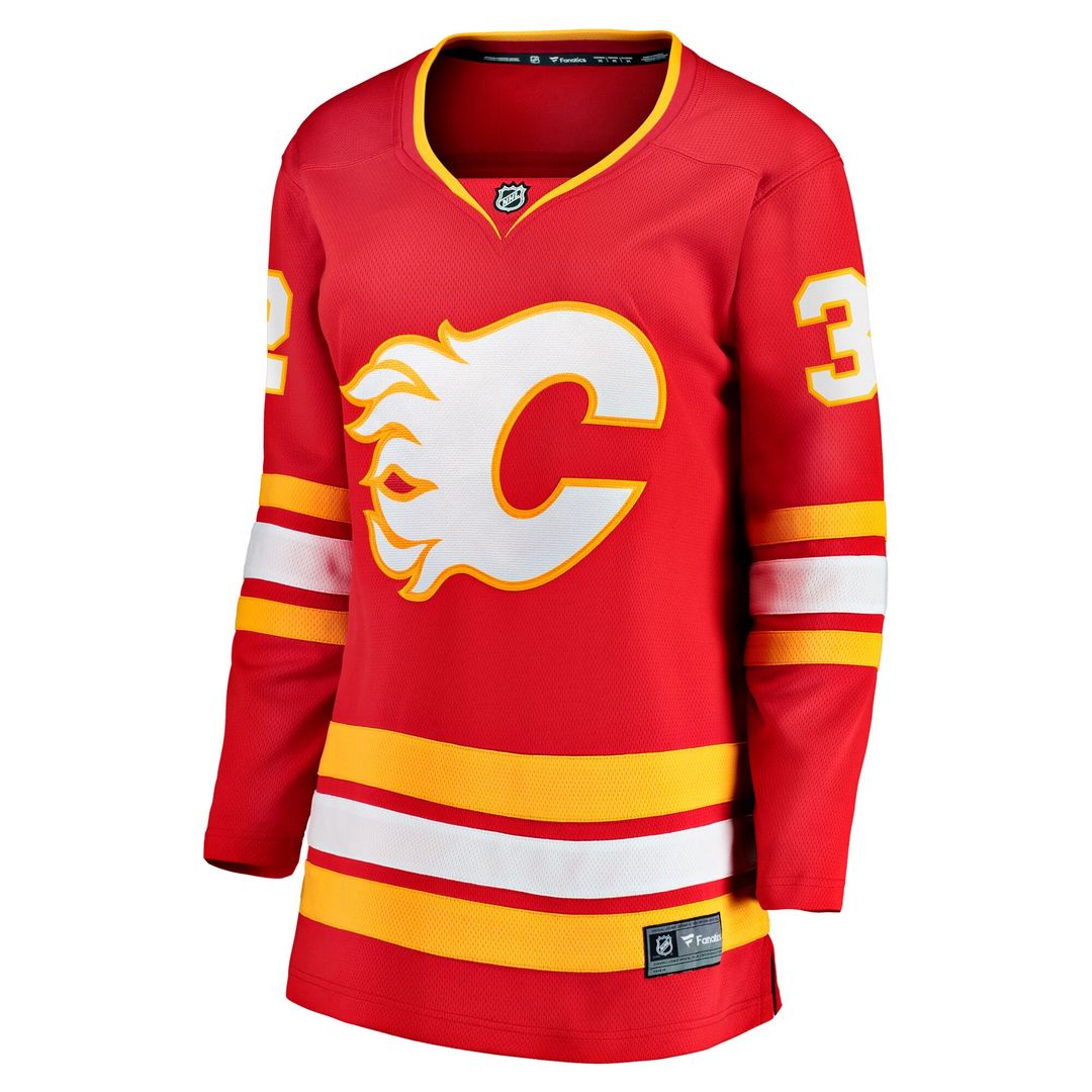 Dustin Wolf Calgary Flames Fanatics Women's Home Breakaway Jersey - Red