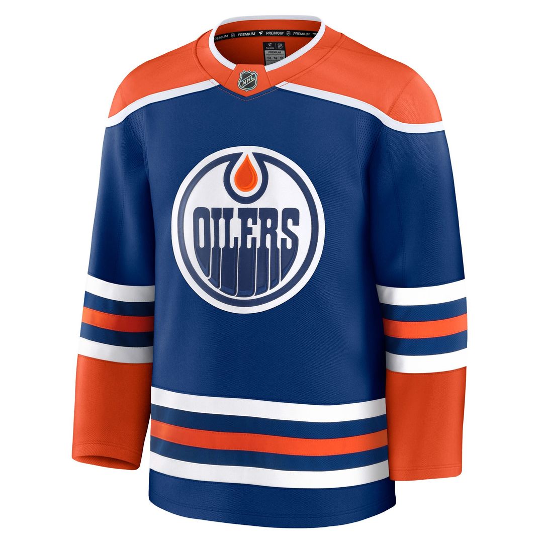 Edmonton Oilers Fanatics Away Premium Jersey - White