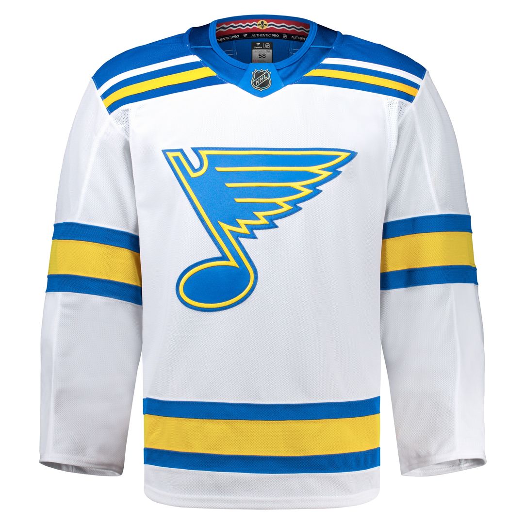 St. Louis Blues Fanatics Home Authentic Pro Jersey - Blue