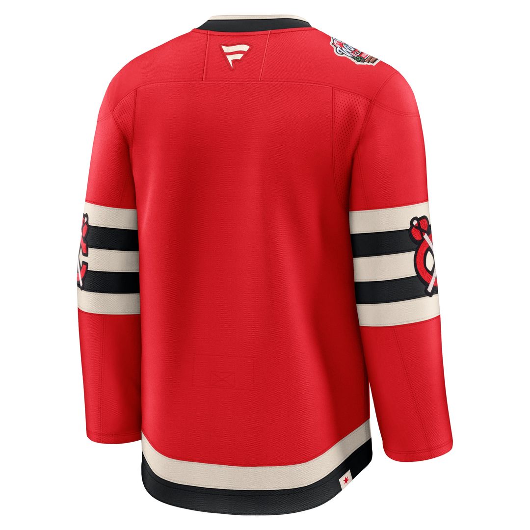 Chicago Blackhawks Fanatics 2025 NHL Winter Classic Premium Jersey - Red