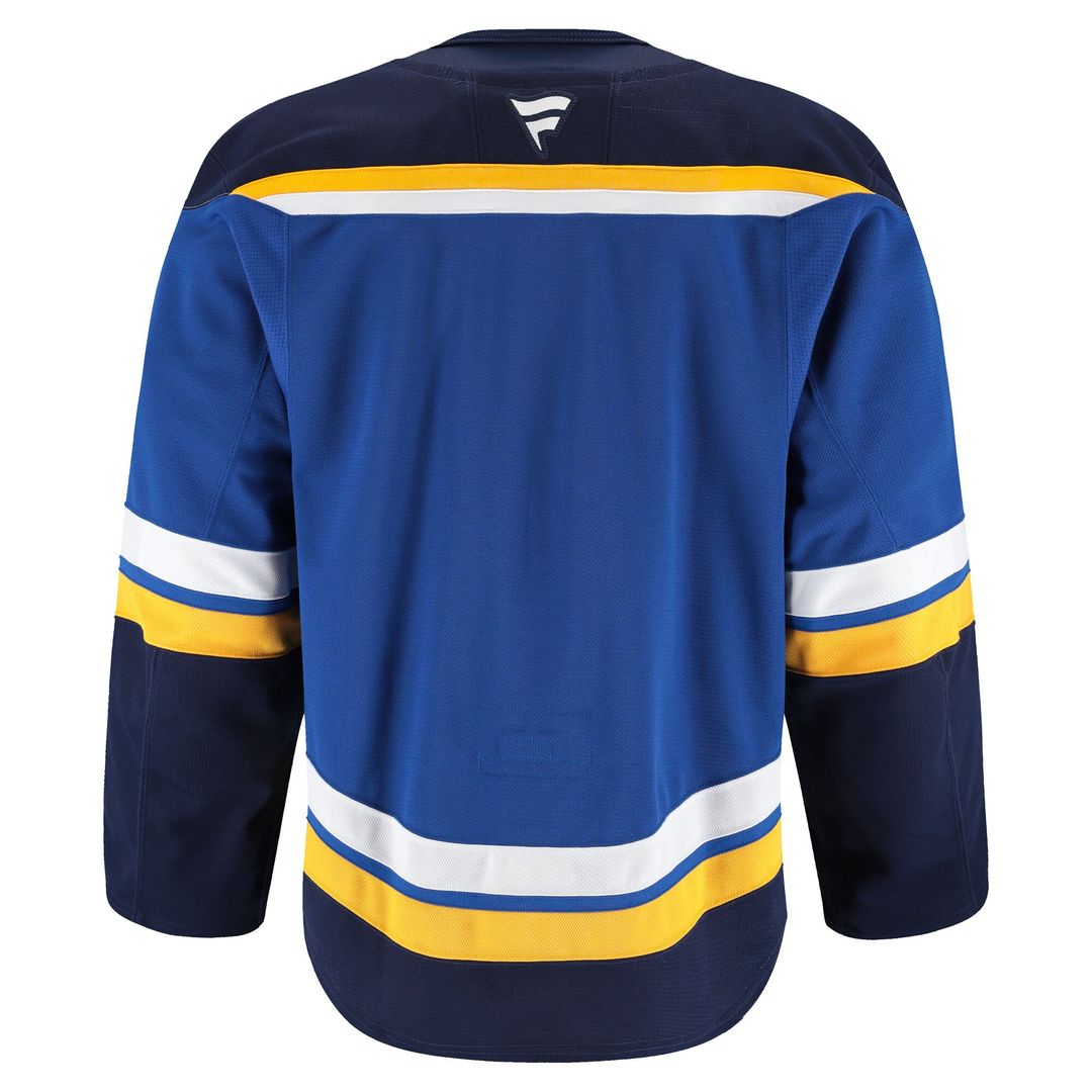 St. Louis Blues Fanatics Home Authentic Pro Jersey - Blue