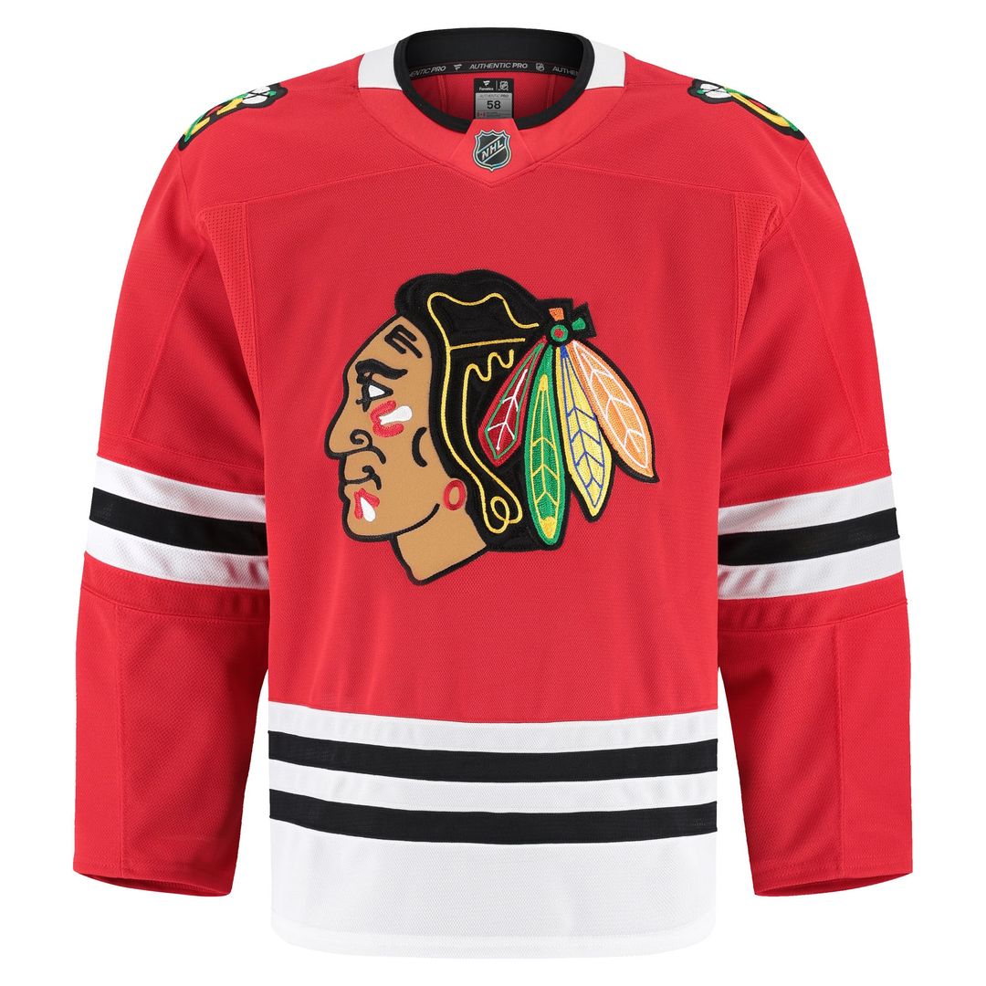 Chicago Blackhawks Fanatics Home Authentic Pro Jersey - Red