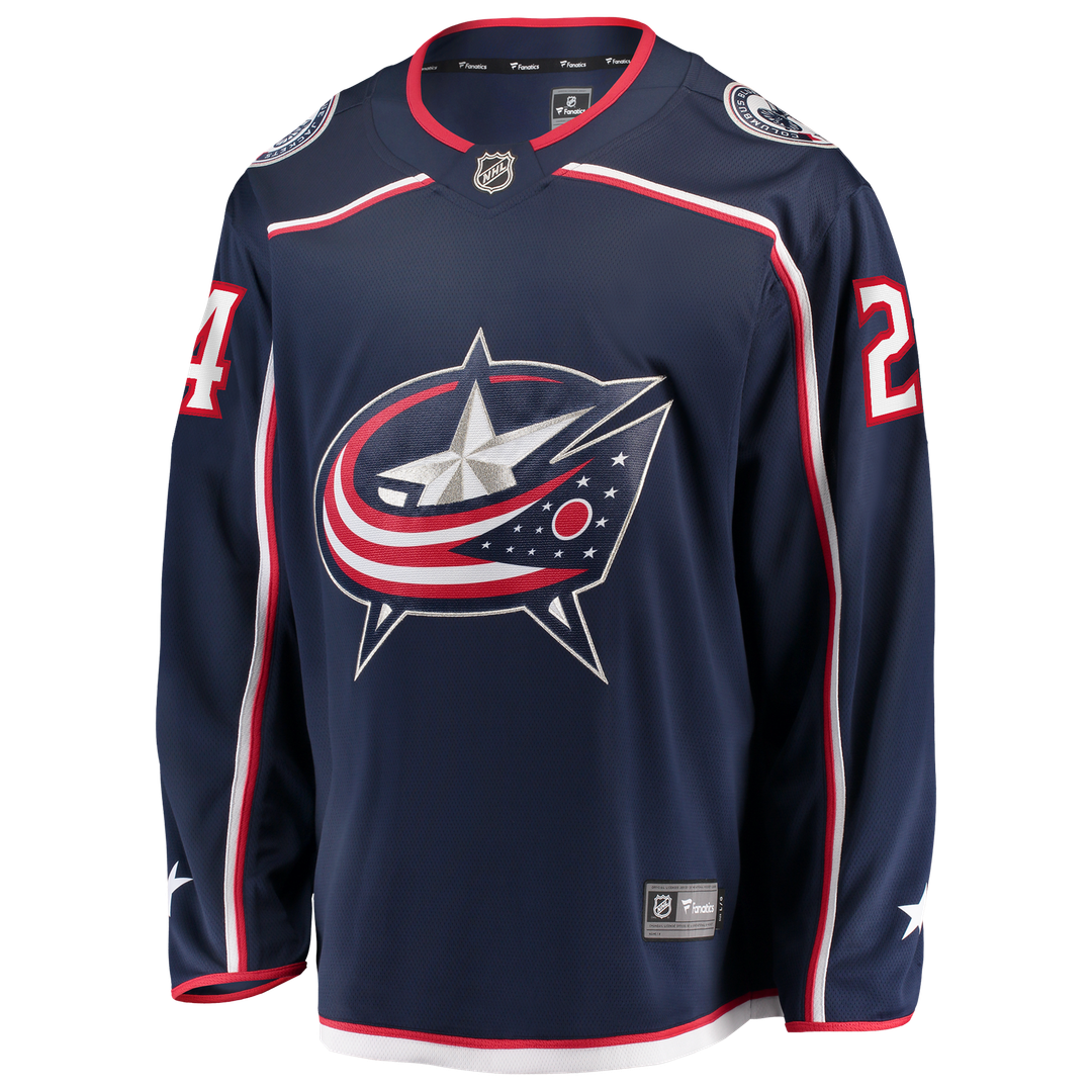Mathieu Olivier Columbus Blue Jackets Fanatics Home Breakaway Jersey - Navy