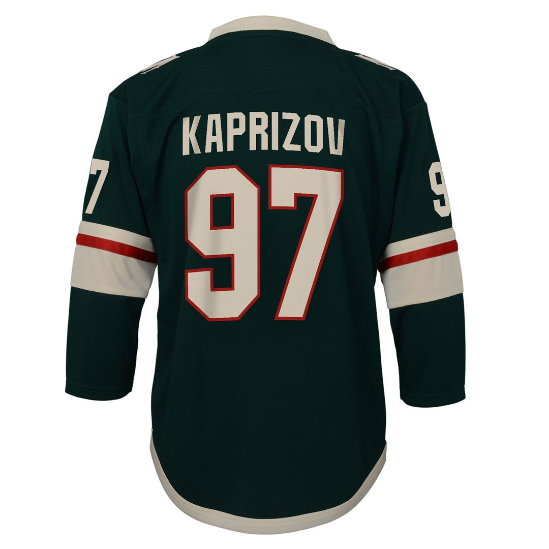 Kirill Kaprizov Minnesota Wild Youth Home Player Replica Jersey - Green