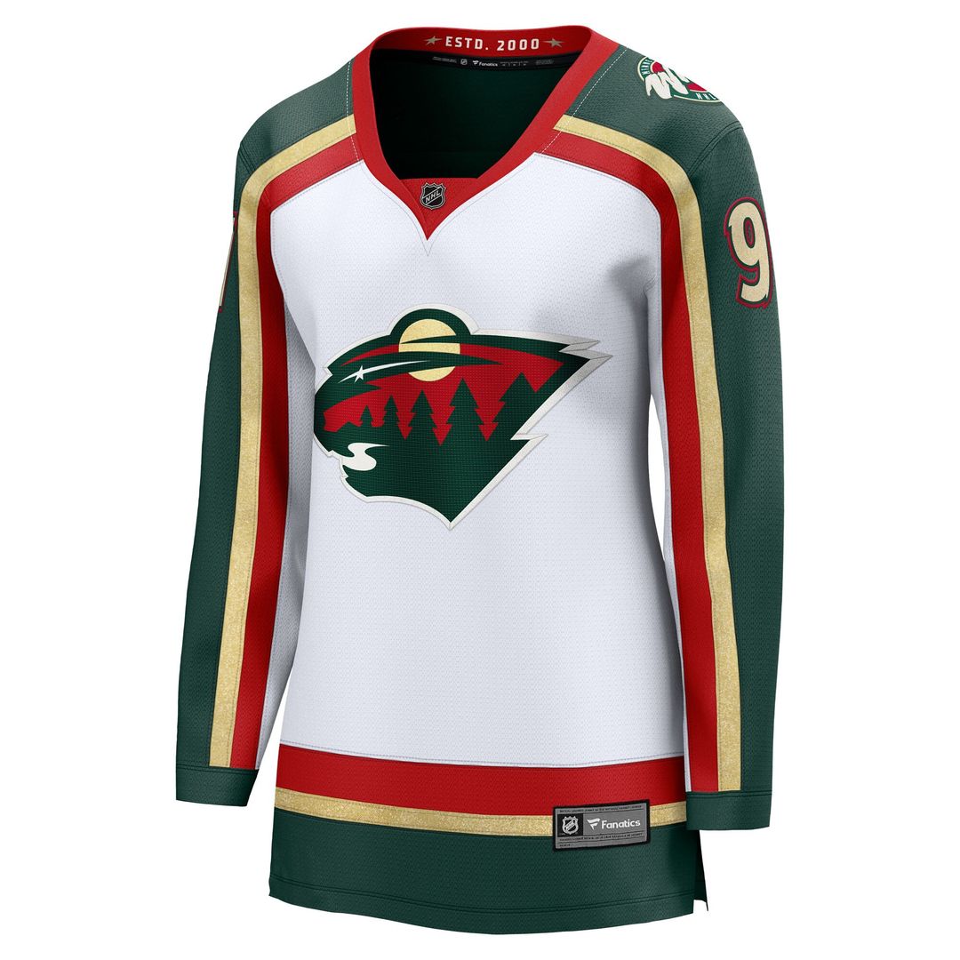 Kirill Kaprizov Minnesota Wild Fanatics Women's 25th Anniversary Breakaway Player Jersey - White
