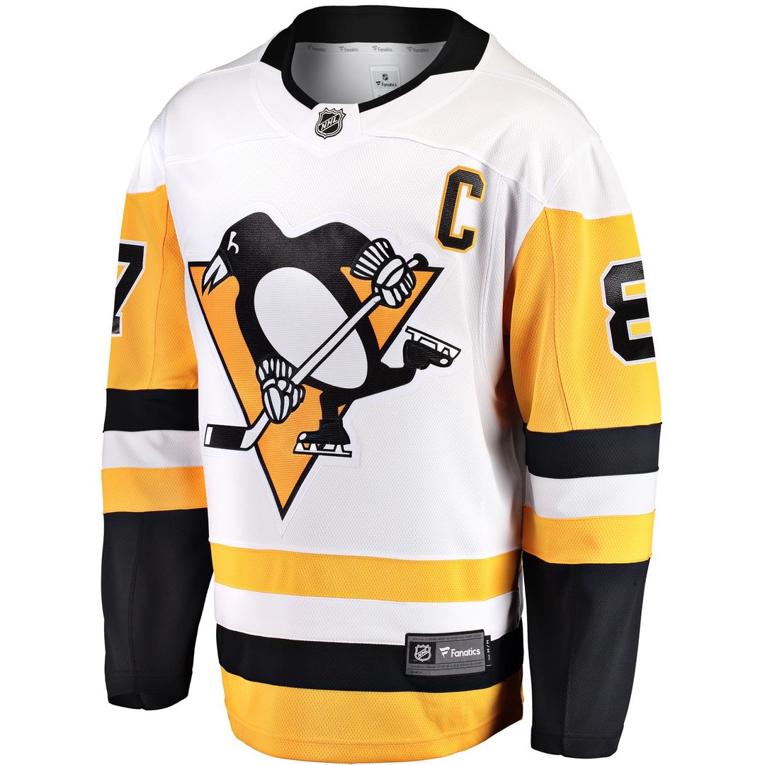 Sidney Crosby Pittsburgh Penguins Fanatics Breakaway Jersey - White