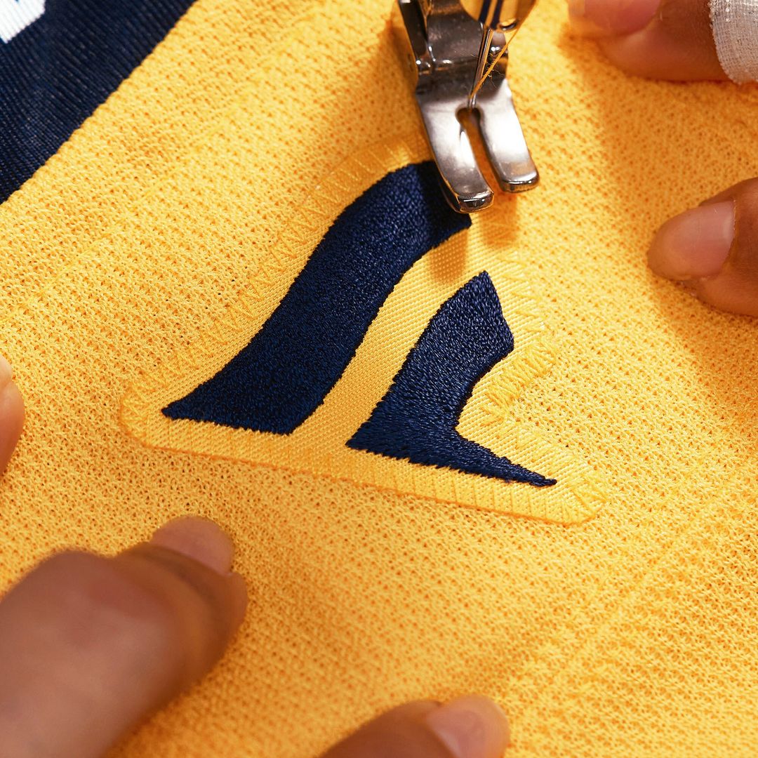 Nashville Predators Fanatics Home Authentic Pro Custom Jersey - Gold