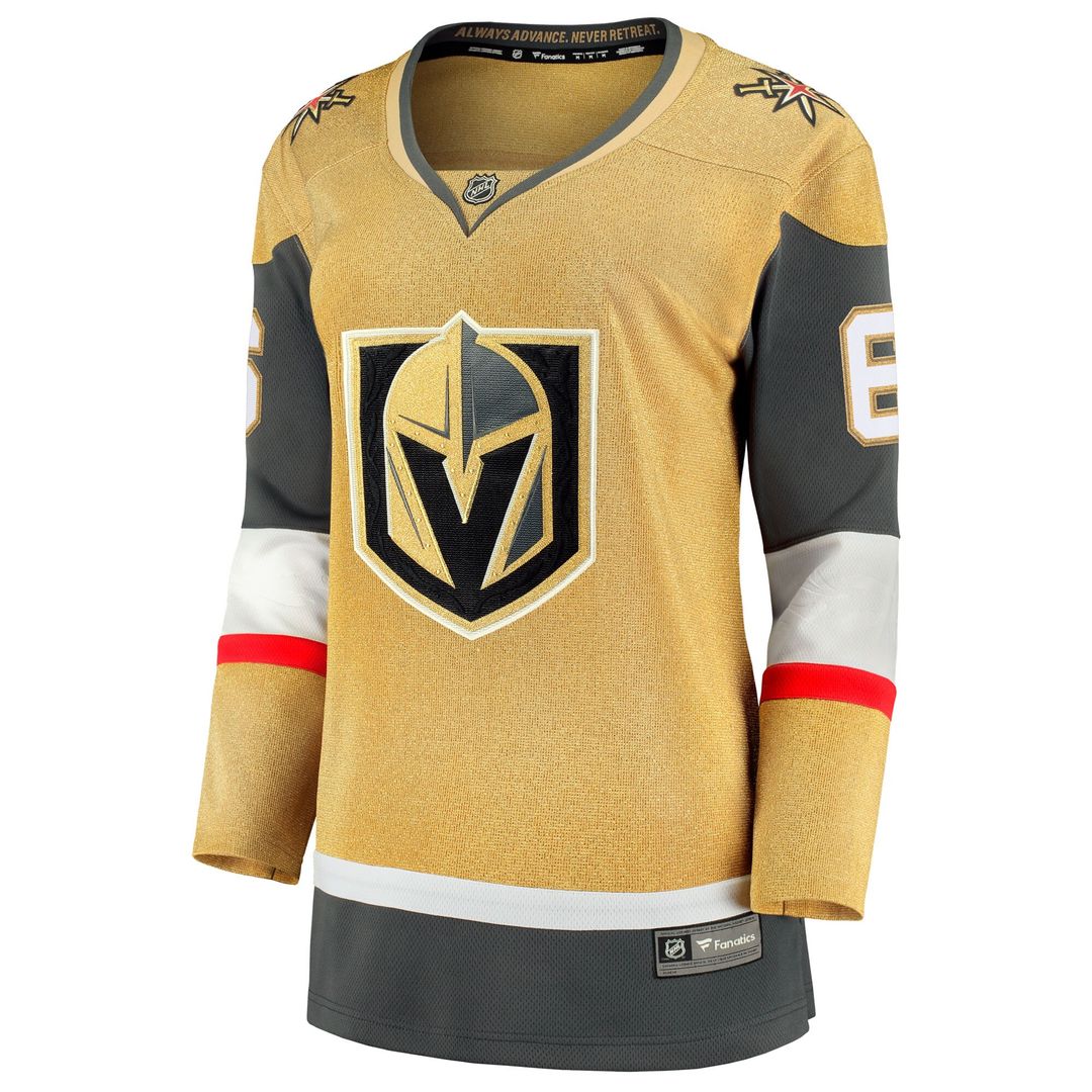 Kaedan Korczak Vegas Golden Knights Fanatics Women's Home Breakaway Jersey - Gold
