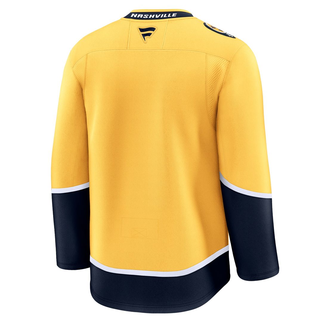 Nashville Predators Fanatics Home Premium Jersey - Yellow