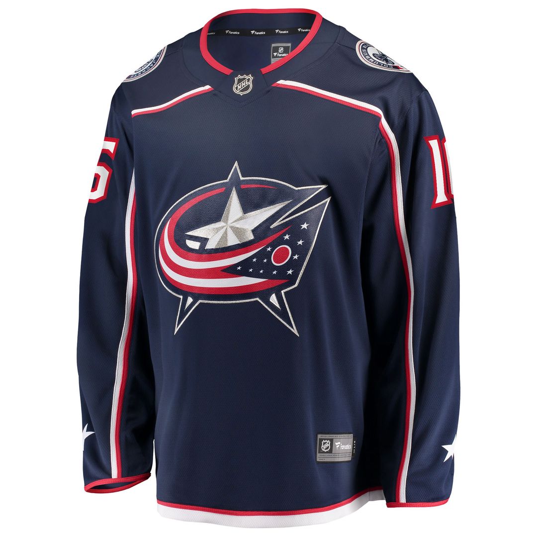 Brendan Gaunce Columbus Blue Jackets Fanatics Home Breakaway Jersey - Navy