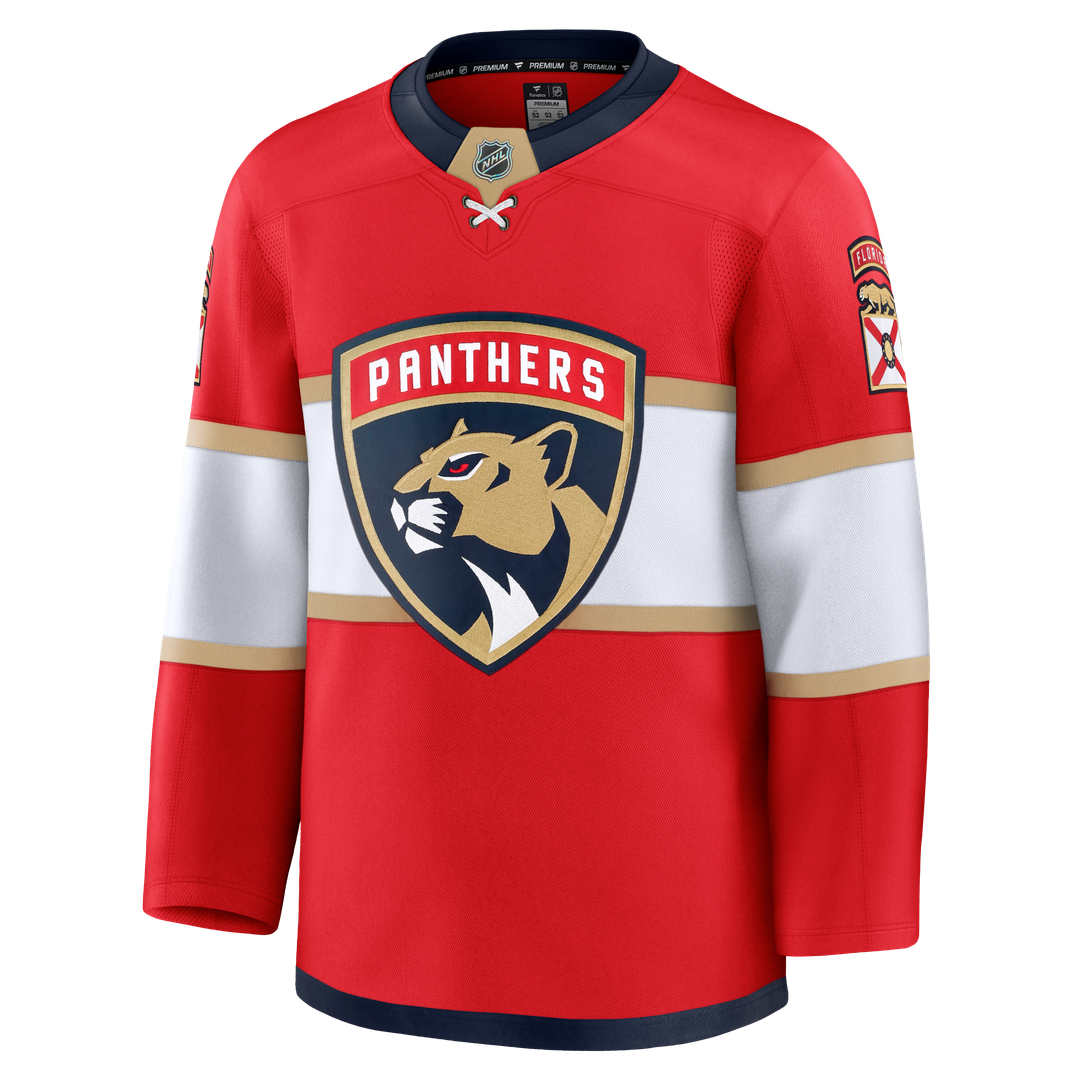 Florida Panthers Fanatics Home Premium Jersey - Red