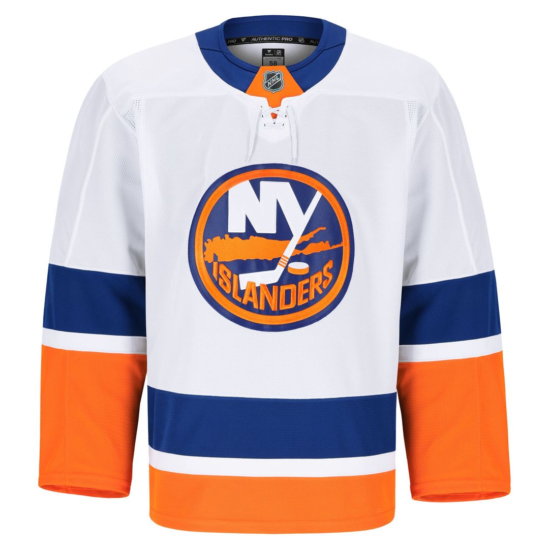 New York Islanders Fanatics Away Authentic Pro Jersey - White
