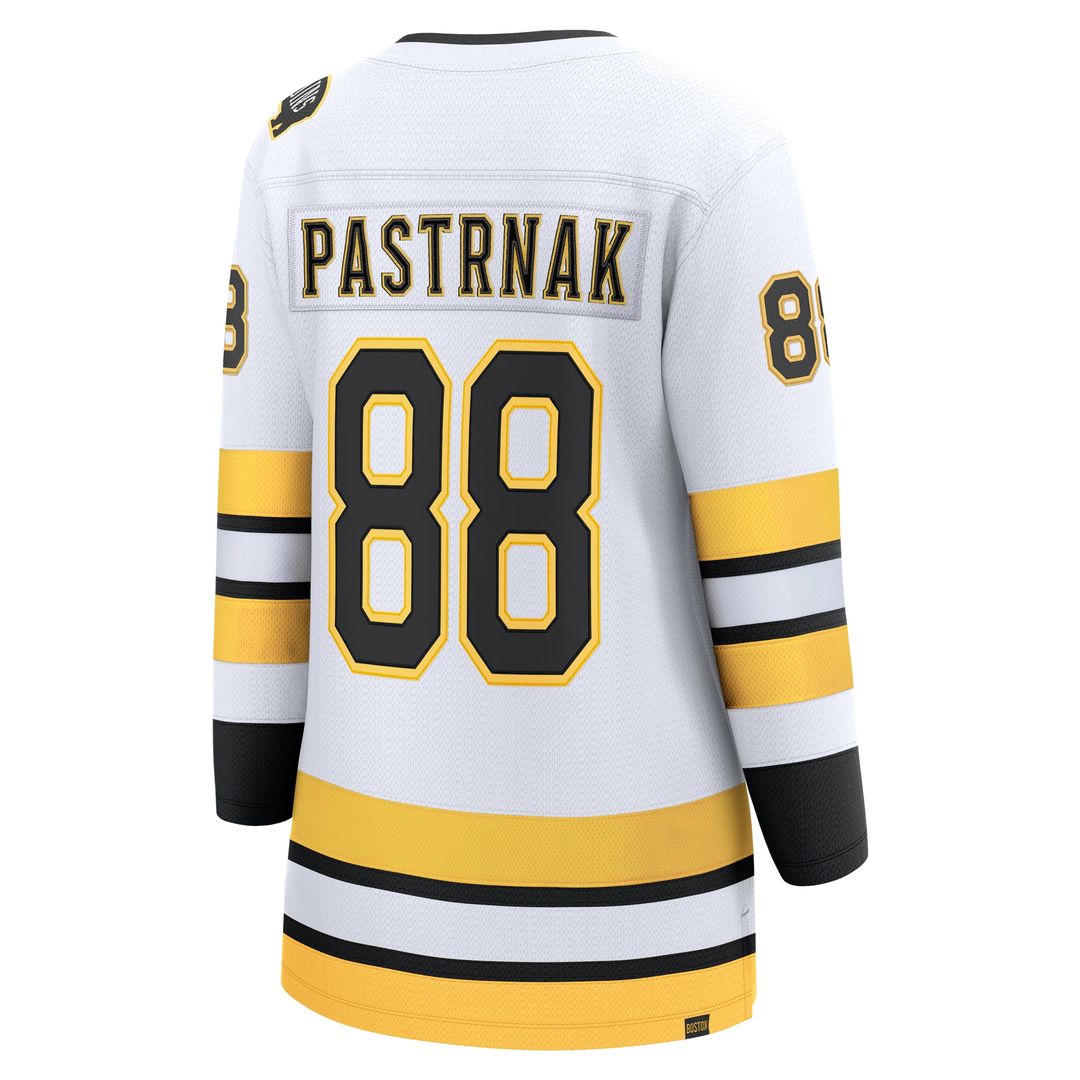 David Pastrnak Boston Bruins Fanatics Women's Home Breakaway Player Jersey - Black