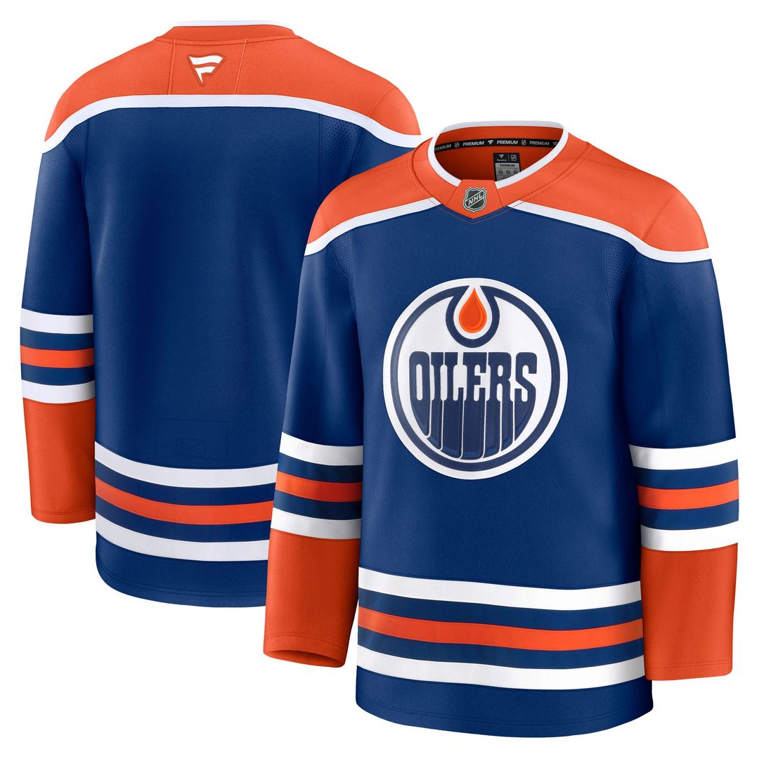 Edmonton Oilers Fanatics Alternate Premium Jersey - Light Beige
