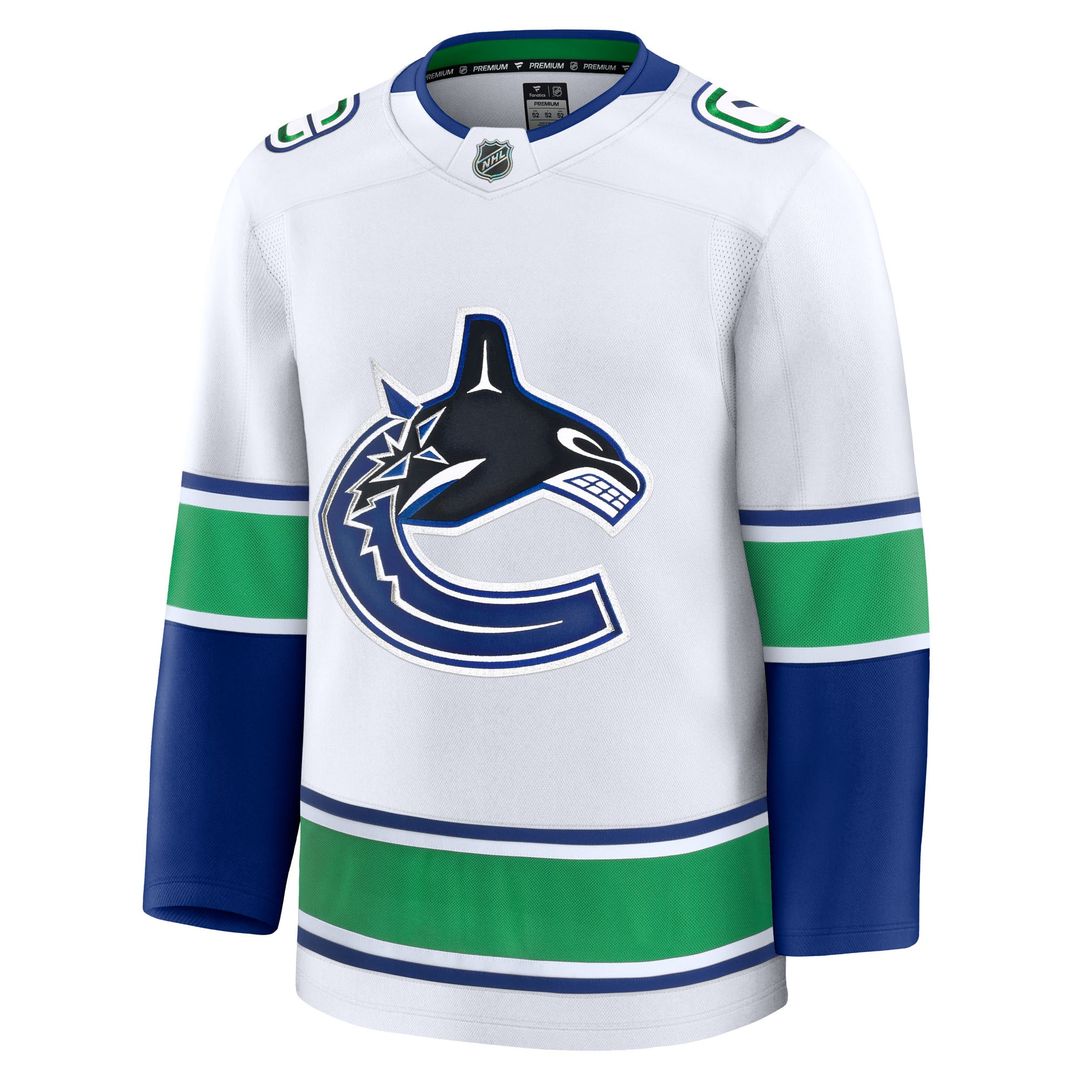 Vancouver Canucks Fanatics Home Premium Jersey - Blue