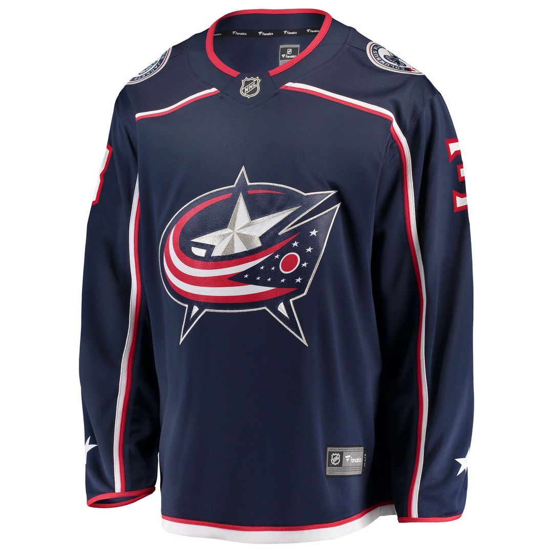 Charlie Coyle Columbus Blue Jackets Fanatics Home Breakaway Jersey - Navy